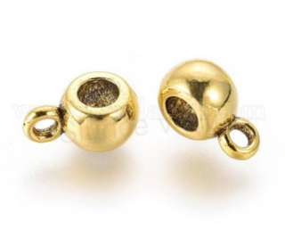 Korálek s očkem 7 x 4 x 2,6 mm (AA291)