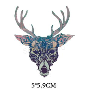 Samolepicí nažehlovací nášivky Jelen (C579)