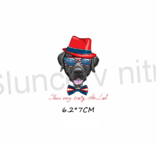 Samolepicí nažehlovací nášivka Pes (C583)