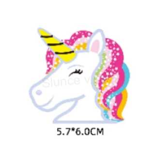 Samolepicí nažehlovací nášivka Jednorožec (C587)