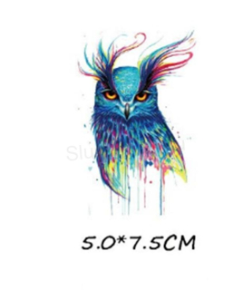 Samolepicí nažehlovací nášivka Sova (C589)