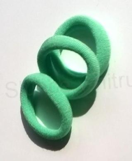 Gumičky do vlasů světle zelená (H251)