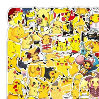 Pokémon samolepky mix 5 ks (E485)