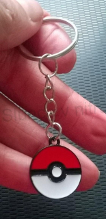 Přívěsek na klíče - pokemon pokeball (H285)