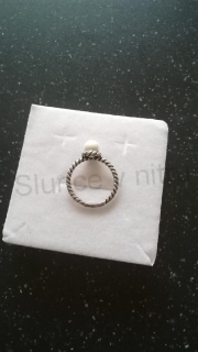 Prstýnek Bohemia s perličkou (BP48)