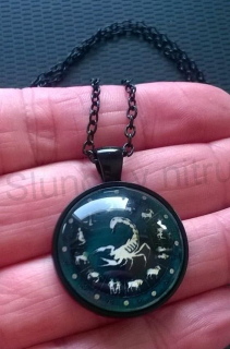 Náhrdelník s přívěškem znamení zvěrokruhu štír (BD470)