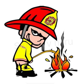 Samolepka na auto Hasič, požárník (E490)