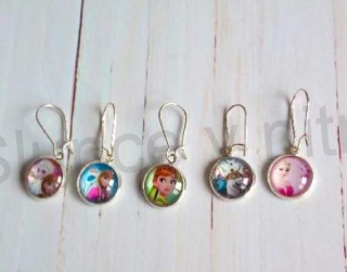 Drobné náušnice Ledové království (BB582)