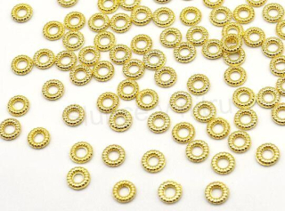 Kovový korálek mezidíl 5 mm, 10 kusů v balení (AA87)