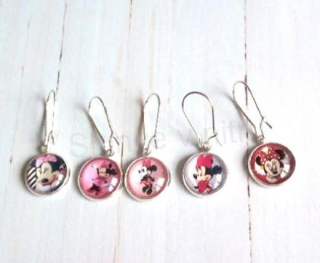 Drobné náušnice Micky mouse (BB585)