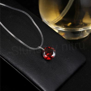 Náhrdelník choker s Granátem (BD62)