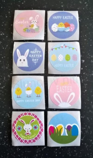 Samolepky, nálepky velikonoční 4 ks (E511)