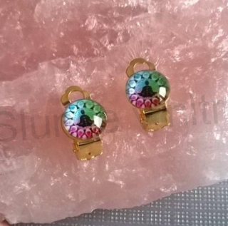 Náušnice klipsy Meditační (BB615)