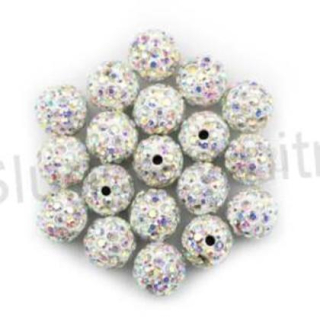 Swarovski Elements Pavé Korálky - 10 mm (AC18)