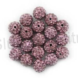 Swarovski Elements Pavé Korálky - 10 mm (AC19)