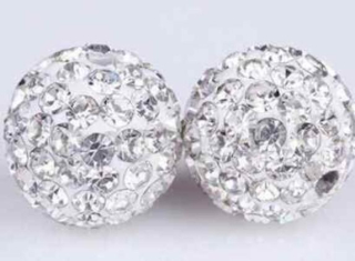 Swarovski Elements Pavé Korálky - 10 mm (AC22)