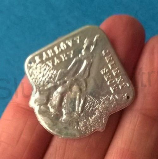 Turistický štítek na hůl - Karlovy Vary Jelení Skok (MB278)