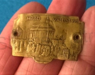 Turistický štítek na hůl - Hrad Valdštýn (MB303)