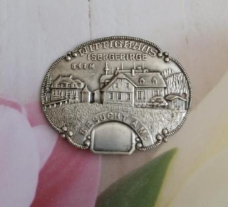 Turistický štítek na hůl - Witighaus Isergebirge 841 M (MB319)