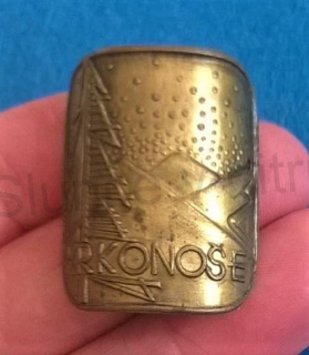 Turistický štítek na hůl - Krkonoše (MB354)