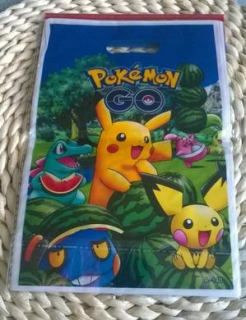 Párty sáček, pytlík  Pokémon Go 25 x 16,5 cm (E512)