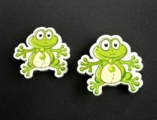 Brož Žabička, žabka s kamínky (HB14)