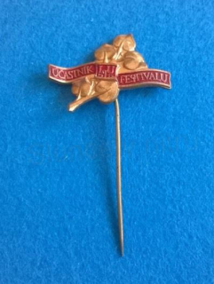 Odznak - účastník LTU 1955 festivalu (ME16)