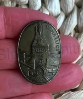 Turistický štítek na hůl - Domažlice (MB389)