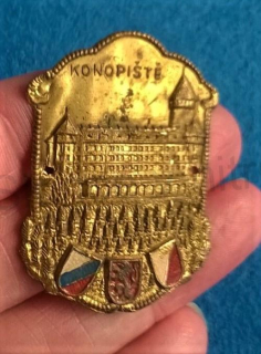 Turistický štítek na hůl - Konopiště (MB396)