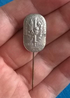 Odznak - Svaz národní revoluce 1918 - 1945 březa 1948 (ME35)