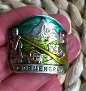 Turistický štítek na hůl - Gornergrat (MB408)