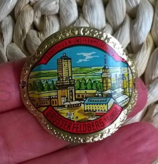 Turistický štítek na hůl - GrosserFeldberg Taunus (MB411)