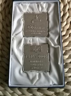 Medaile - 120 rokov městského veřejného vodovodu - BWS 1886-2006 Bratislavská vodárenská společnost (MA30)