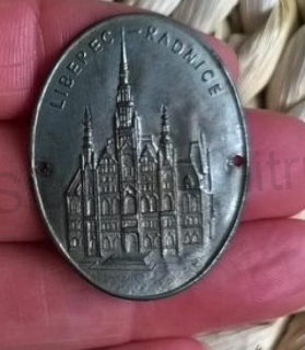 Turistický štítek na hůl - Liberec Radnice (MB419)