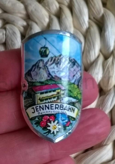 Turistický štítek na hůl - Jennebahn (MB435)