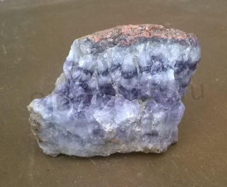 Ametyst drúza chevron 44,6 g (Česká Republika) (X941)