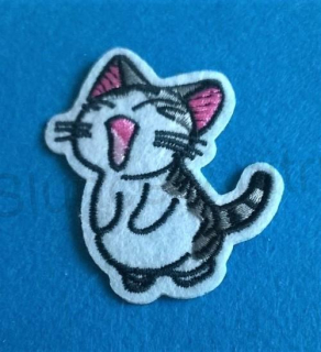 Nášivka Nažehlovačka zvířátka Kočka, kočička číslo 4 (C619)