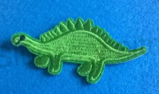 Nášivka Nažehlovačka zvířátka dinosaurus číslo 4 (C620)