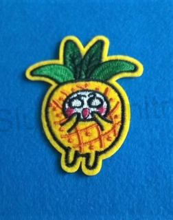 Nášivka Nažehlovačka ananas číslo 7 (C626)