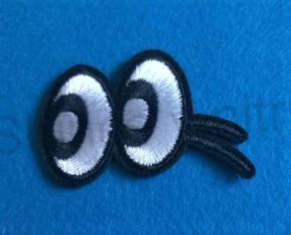 Nášivka Nažehlovačka oči číslo11 (C626)