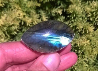 Nastavitelný minerální prsten labradorit (X998)