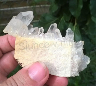 Křišťál drúza 114 g (Indie) (X1087)