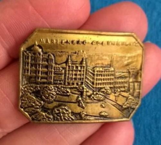 Turistický štítek na hůl - Mariendad Goethepplatz (MB451)