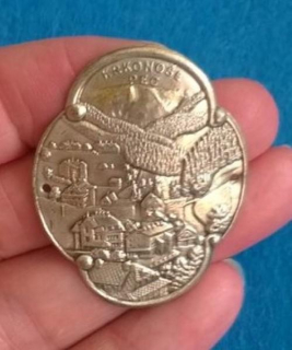 Turistický štítek na hůl - Krkonoše Pec (MB453)