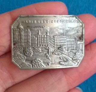 Turistický štítek na hůl - Mariendbad Goetherladz (MB475)