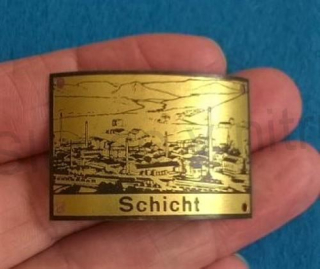 Turistický štítek na hůl - Schicht (MB483)