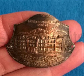 Turistický štítek na hůl - Tatranská Polianka (MB496)