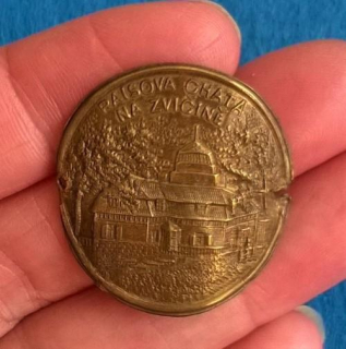 Turistický štítek na hůl - Palsova Chata Na Zvičíně (MB501)