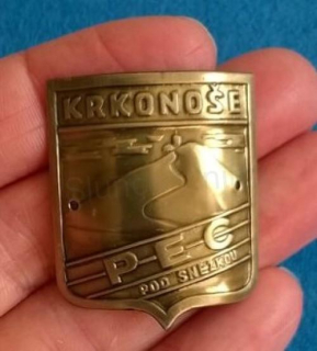 Turistický štítek na hůl - Krkonoše (MB504)