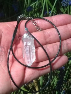 Náhrdelník Křišťál špice (Brazílie) (X1159)